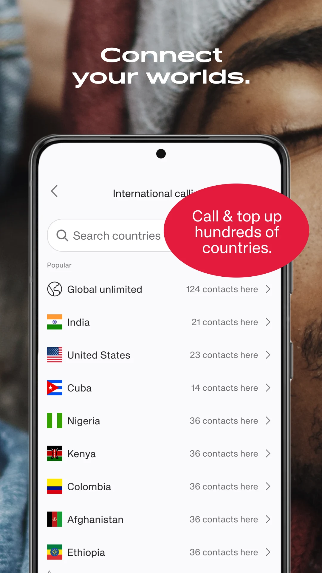 Rebtel: Recharges and calls screenshot